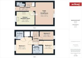 Floorplan - Ground Floor & 1st Floor