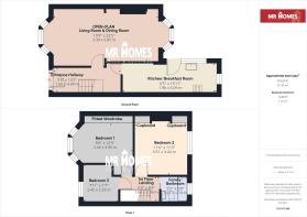 Floorplan - Ground Floor & 1st Floor