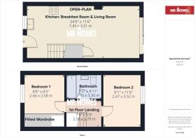 Floorplan - Ground Floor & 1st Floor