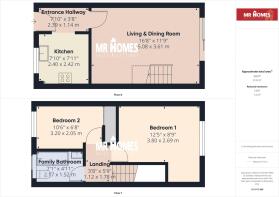 Floorplans - Ground Floor & 1st F...