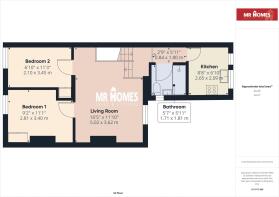 Floorplan - 1st Floor Flat