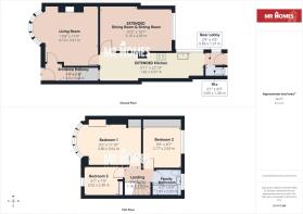 Floorplan - Ground Floor & 1st Floor