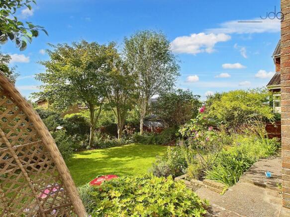 The rear garden