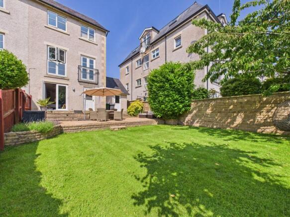 Beautiful Garden and Patio, rear of the property