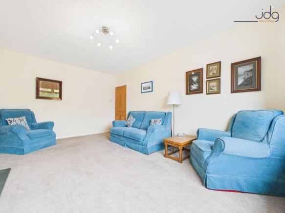 Cosy Lounge with electric fire