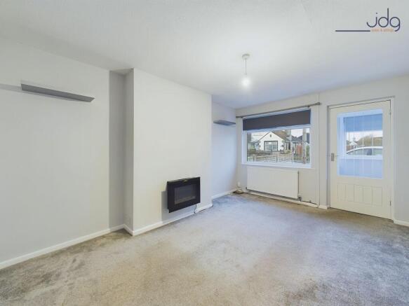 Living Room with Feature Fire