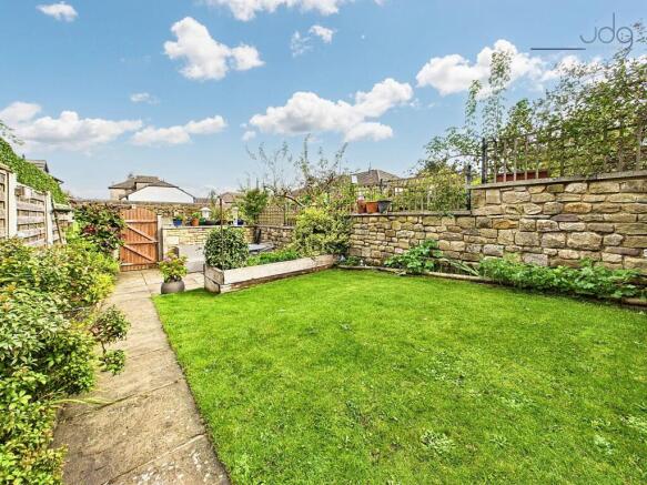 Lawn and Mature Shrubs