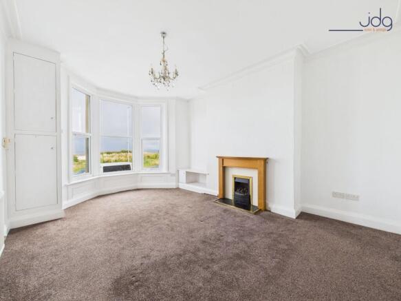 Living Room with Bay Window