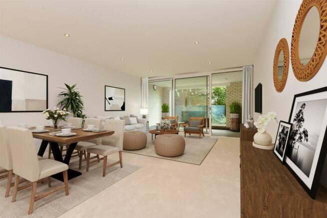 Open Plan Dining/Living Room*