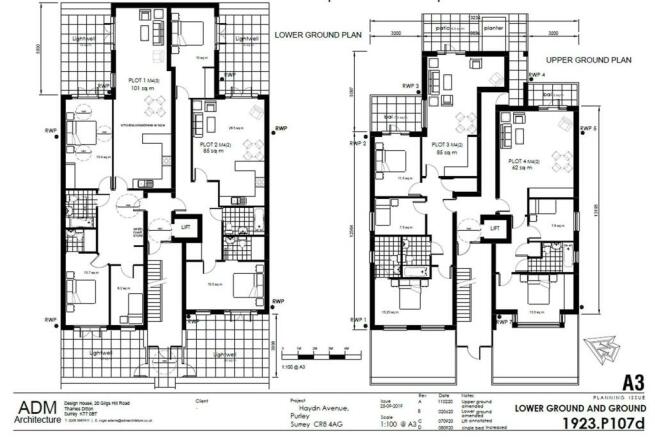 Proposed L/G & Ground Plans