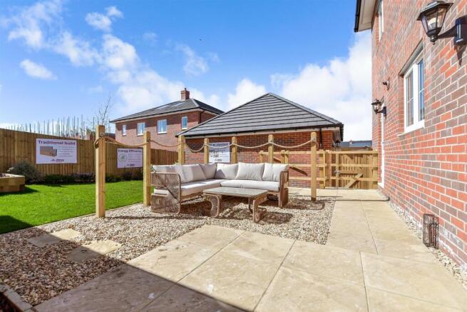 Rear Patio