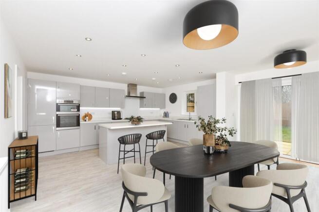 Kitchen Diner Staged