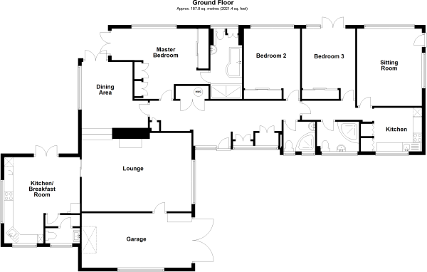 4 bedroom detached bungalow for sale in Headcorn Road