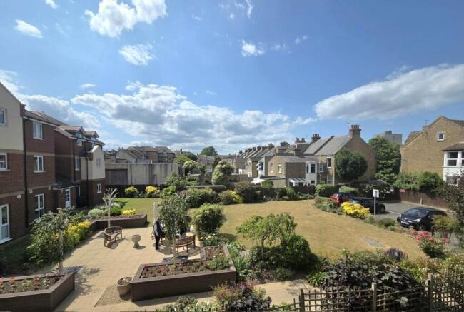 Communal Garden From Balcony