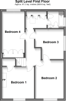 Split Level First Floor