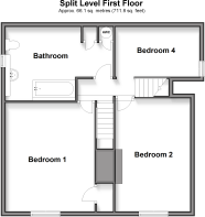 Split Level First Floor