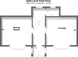Split Level Lower First Floor