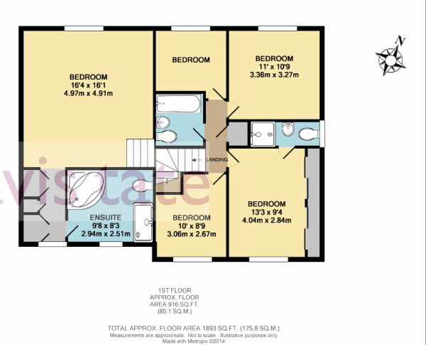 Floor plan (first fl