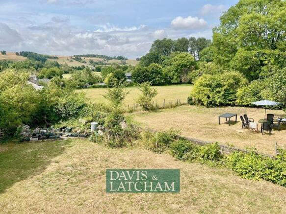 A view from the front of the property