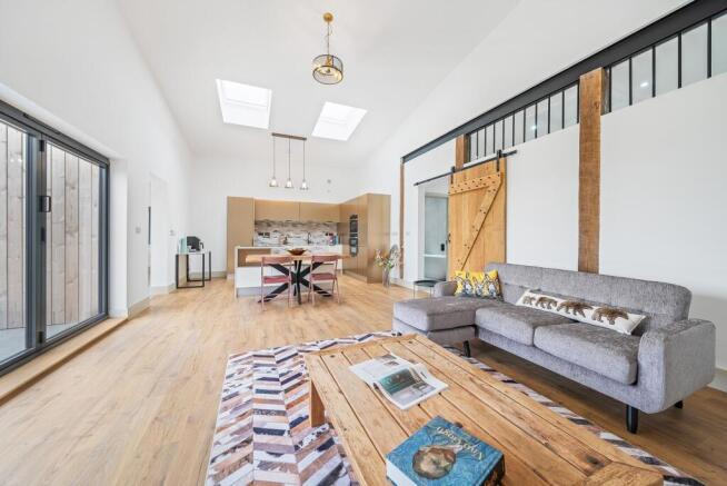 Spacious open plan living