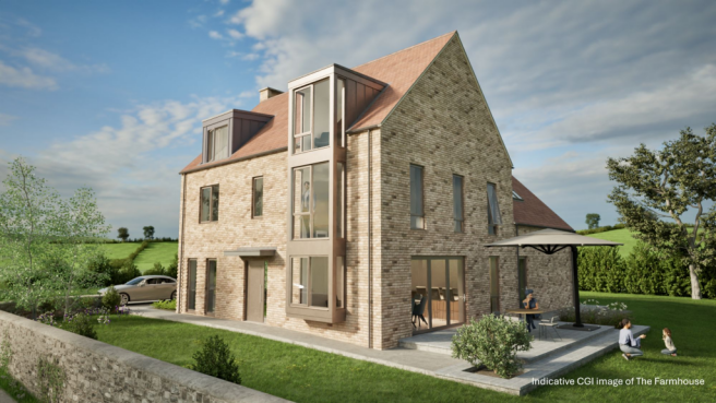 Indicative CGI image - The Farmhousee