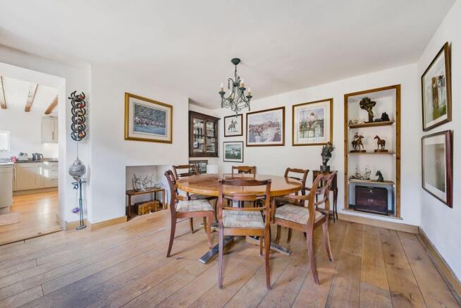 The dining room