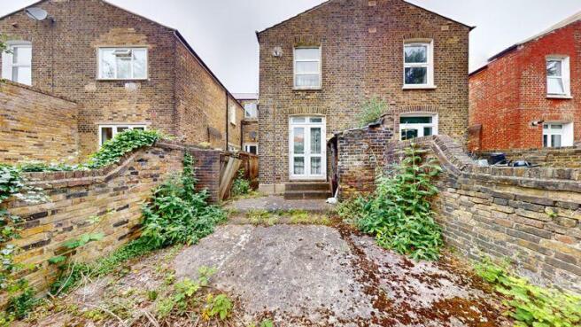 Private south facing rear garden