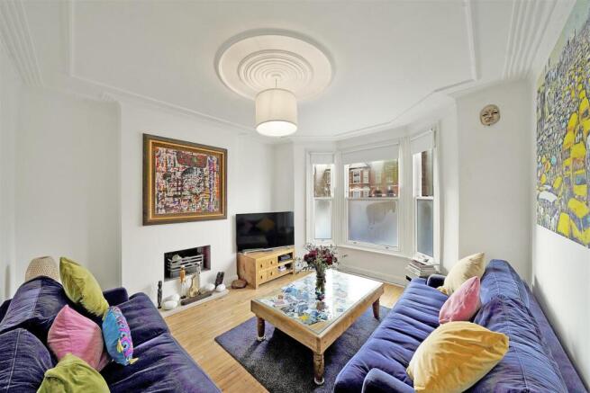 High ceilings from reception room