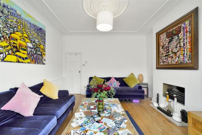 High ceilings from reception room