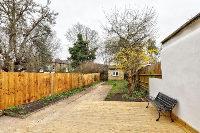 Rear garden