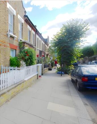 Exterior of building & street