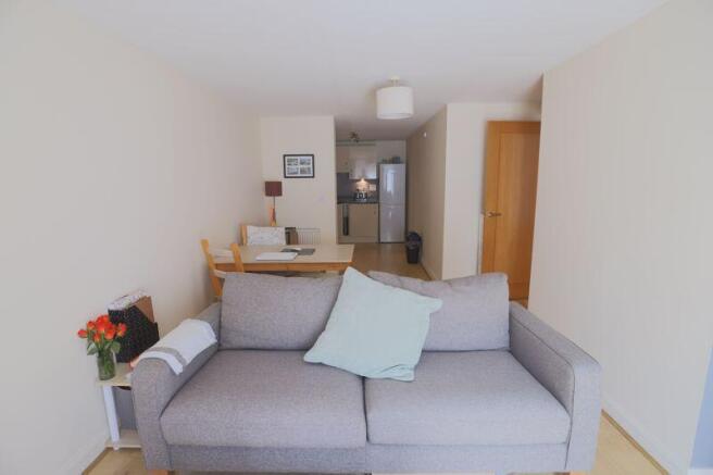 Open plan living room 