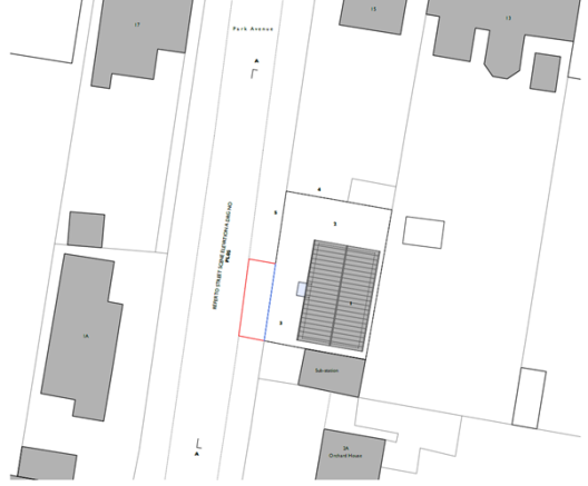 Site plan as proposed PL3