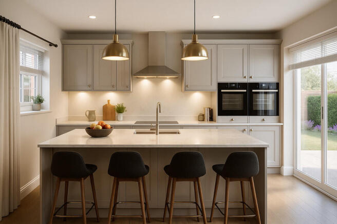 Plot 2 - kitchen 