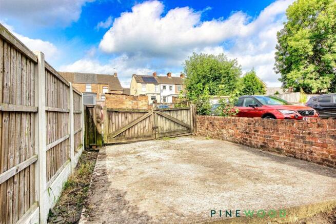 gated off road parking to rear