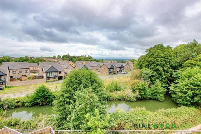 views from  - kitchen/diner/living room