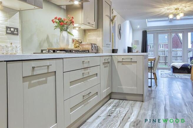 KITCHEN/DINING/LIVING ROOM