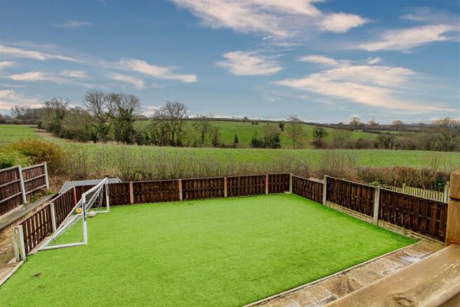 rear garden and views