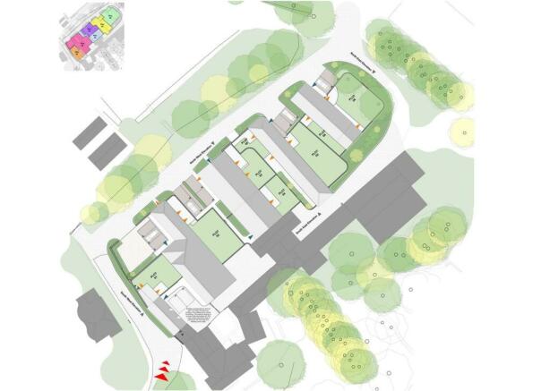 Proposed redevelopment of outbuildings