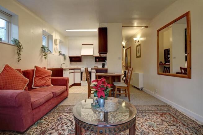 Open plan living kitchen