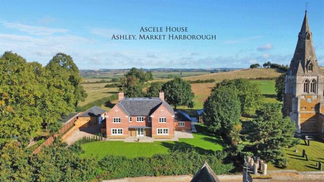 Ascele House, views and village church