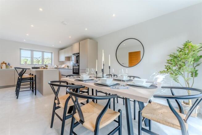 Open plan kitchen