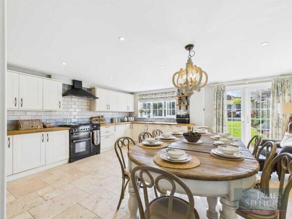 Open plan dining kitchen
