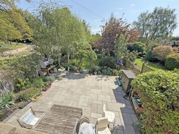 Rear garden