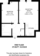 Floorplan area for info only, not for Â£/sq. ft valuation