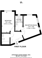 Floorplan area for info only, not for £/sq. ft valuation