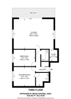 Floorplan area for info only, not for £/sq. ft valuation