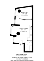 Floorplan area for info only, not for £/sq. ft valuation