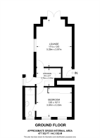Floorplan area for info only, not for £/sq. ft valuation