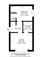 Floorplan area for info only, not for £/sq. ft valuation
